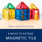 magnetic tiles and loose parts