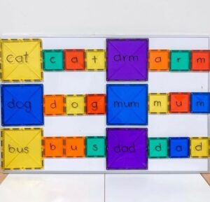 Connetix - 10 Ways To Use Magnetic Tiles In Literacy Activities